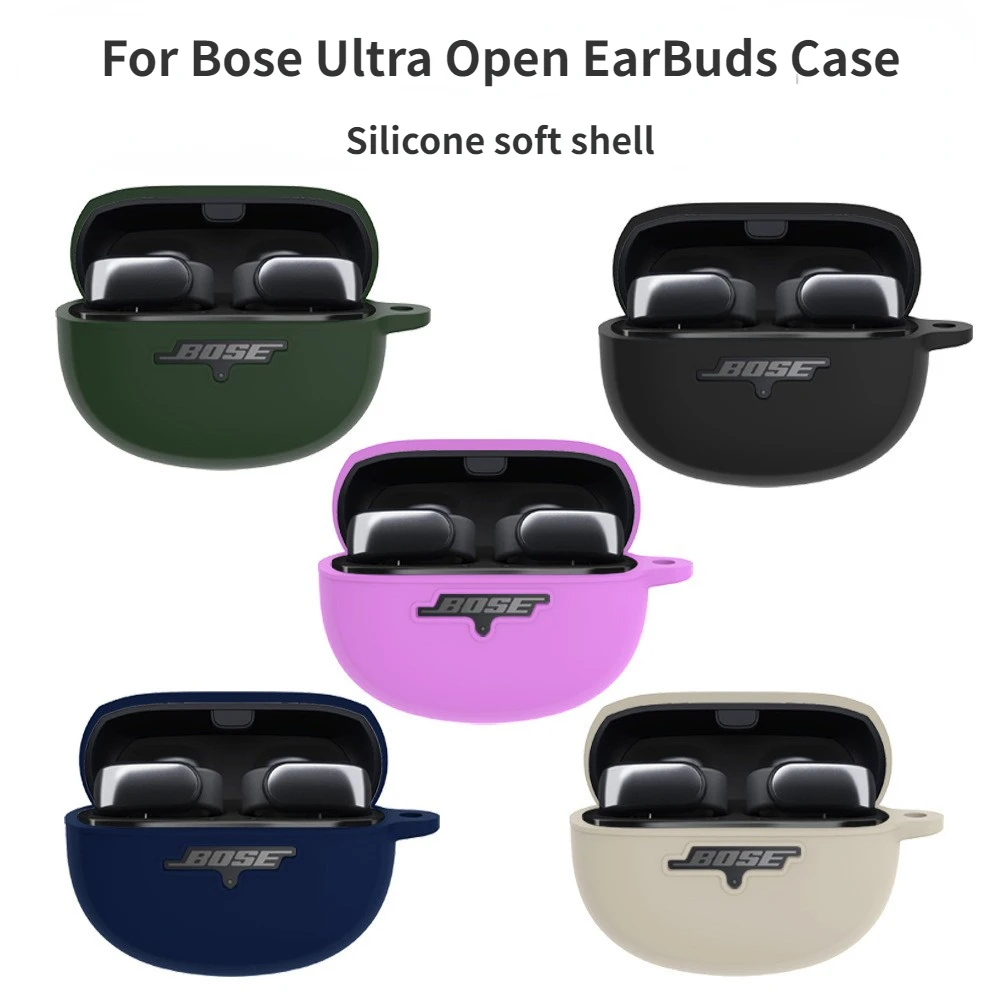 Per Bose Custodia Per Auricolari Ultra Aperta Custodia Morbida In Silicone Cordino Carino Bose Auricolari Ultra Aperti Custodia Trasparente Custodia P