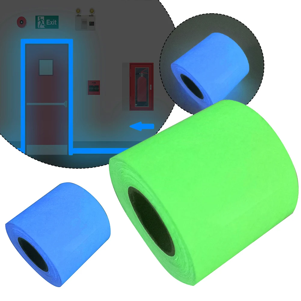 Description Picture 2 of item4cmx2m Self-adhesive PVC Luminous Tape Fluorescent Glow In Dark Wall Decorative Self Adhesive Sticker Waterproof Tape Home Decor