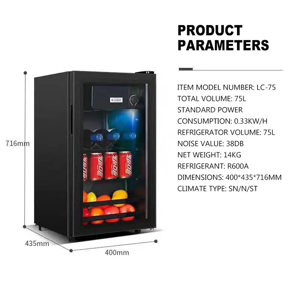 Bar Fridge 750mm Height In Sale