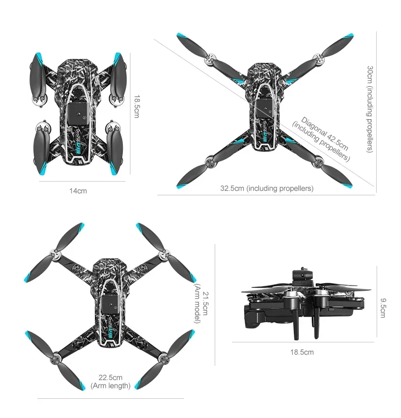 Drone with 5-Sided Obstacle Avoidance