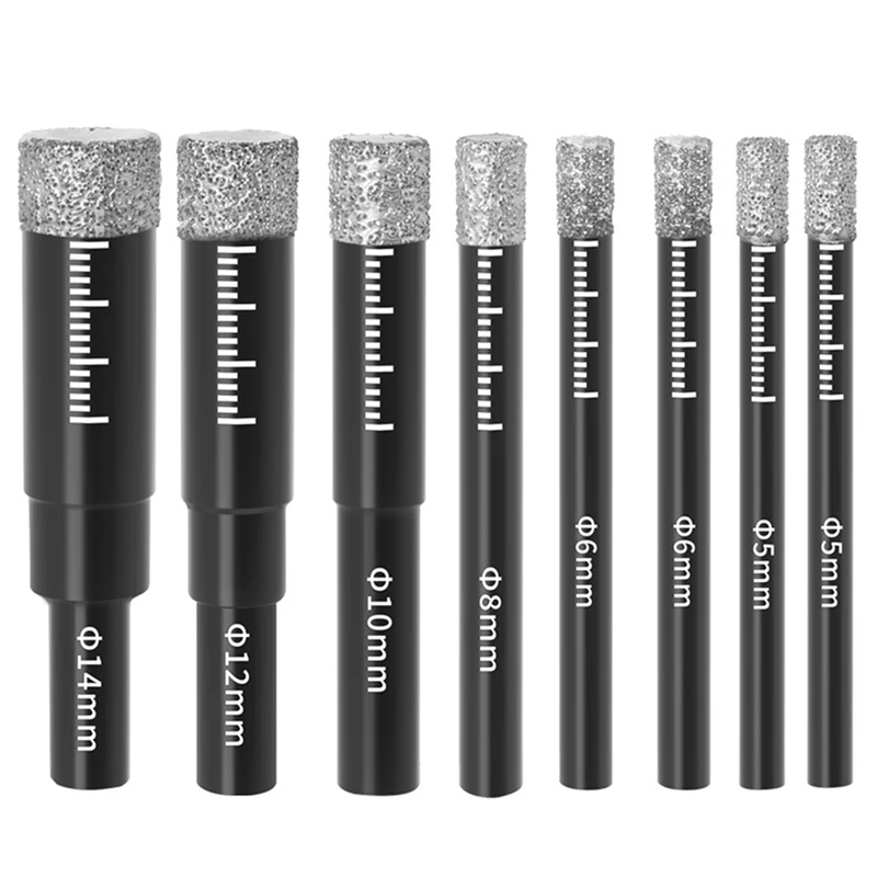 

Набор алмазных сверл для сухой дрели, запасные части для гранита, мрамора, плитки, керамики, стекла, твердых материалов