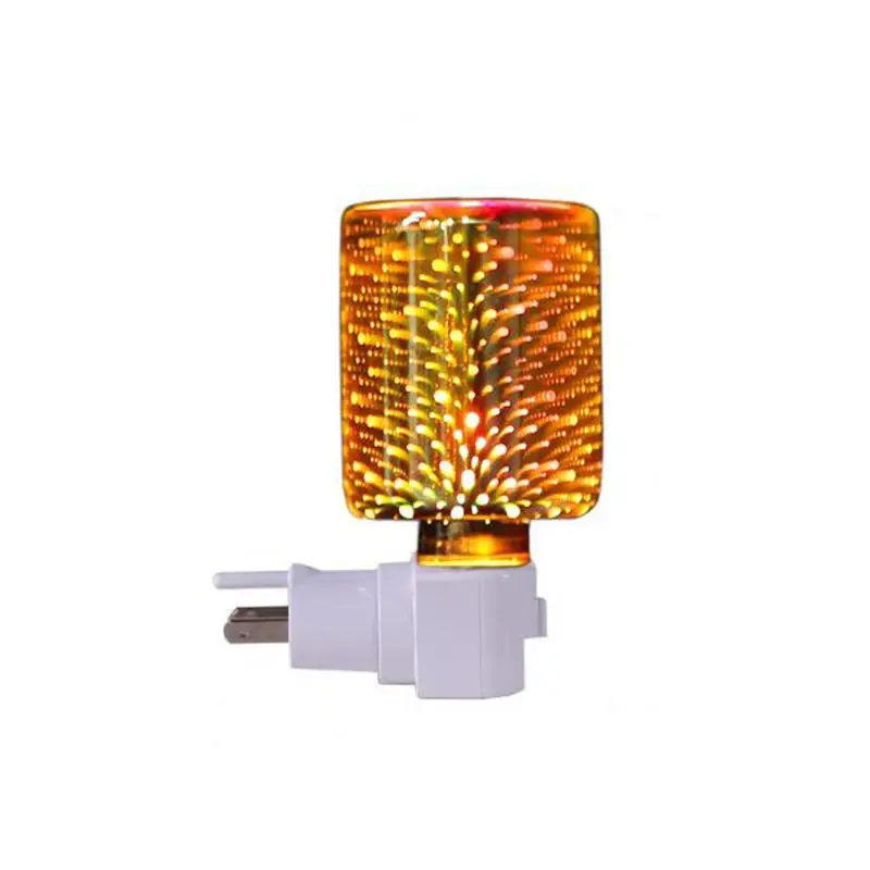 

Fragrance Warmer Cool 3D Glass Wax Heater Aromatherapy Heater Lamp Plugin Safe Aromatherapy Heater Lamp 2020