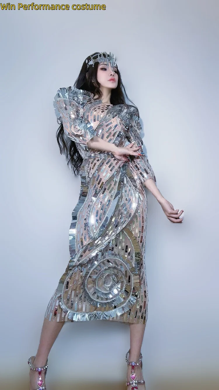 Zaojing Fashion Sexy Glitter Water Diamond Tight Sexy Long Dress Fashion Show Singer Bar Nightclub Performance Costume - AliExpress 200000532 Zaojing Fashion Sexy Glitter Water Diamond Tight Sexy Long Dress Fashion Show Singer Bar Nightclub Performance Costume - AliExpress 200000532