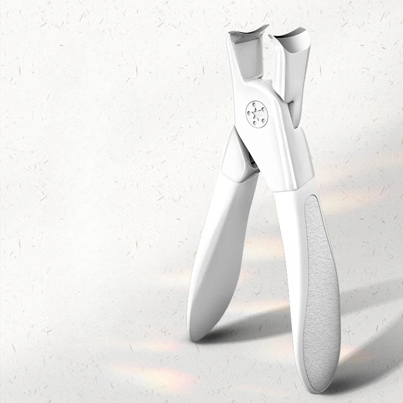 Large Opening Nail Clippers Gray Nail Trimmer Thick Nails for the Elderly Individual Household Nail Clippers Durable 2