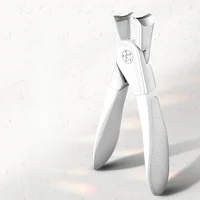 Large Opening Nail Clippers Gray Nail Trimmer Thick Nails for the Elderly Individual Household Nail Clippers Durable 2