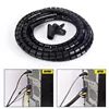 Flexible Expandable Cable Tube Sleeve 2M Wire Wrap Cord Organizers Office Home Under Desk Cable Tube Hider for TV PC Computer 2