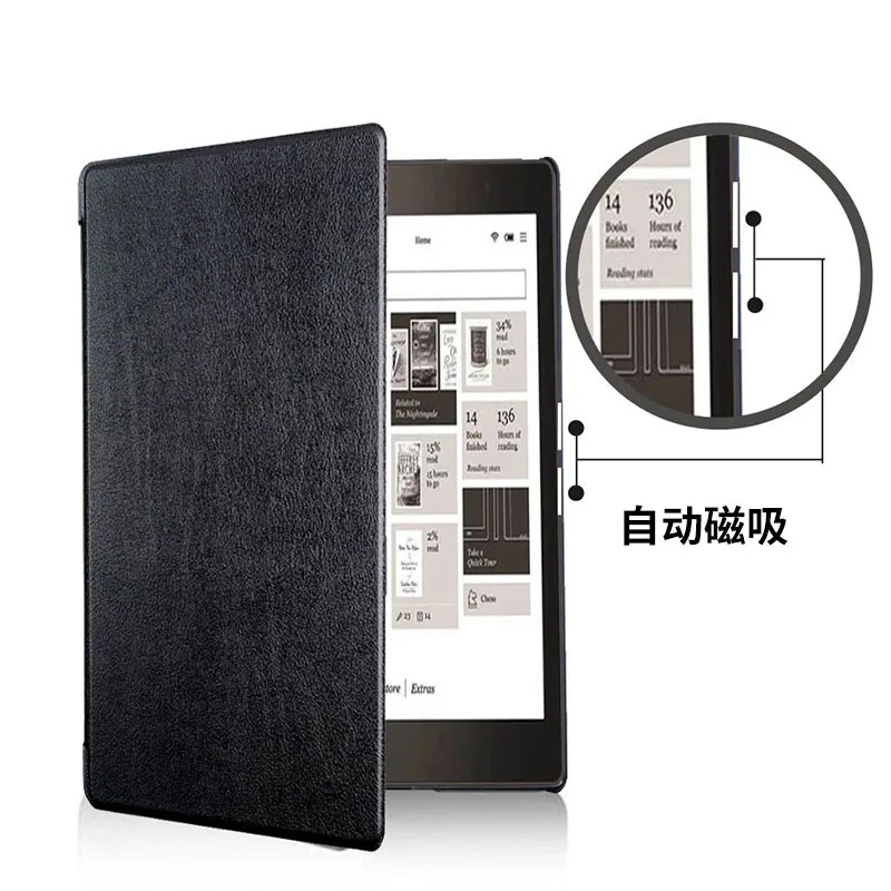 Premium Leather Folio with Magnetic Auto Wake/Sleep