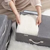 1pc/storage box household clothes fabric wardrobe storage box basket toy clothing storage box artifact foldableable box 3