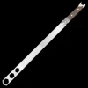 60CM Stainless Steel Ferule Horse Whip,Rivet Reinforcement Woodiness Handle Riding Crop Flogger Horse Riding 2