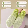 Women's Gradient Silicone Yoga Socks Non-Slip Pilates Grip No-Show Fitness Exercise Socks for Gym Training 2