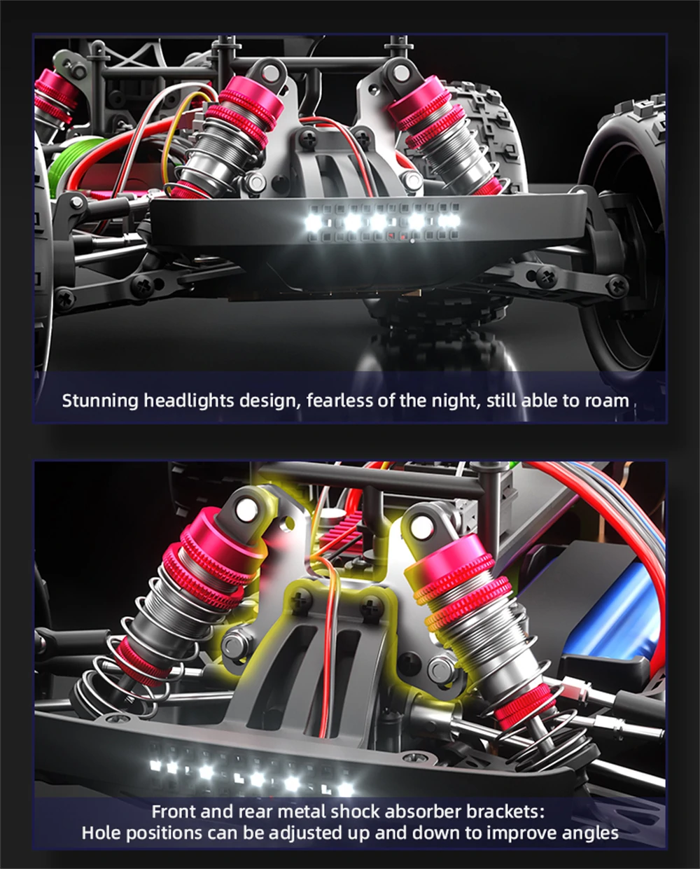 JJRC C8803 RTR 1/12 2.4G 4WD Brushless RC Car Wind Walker High