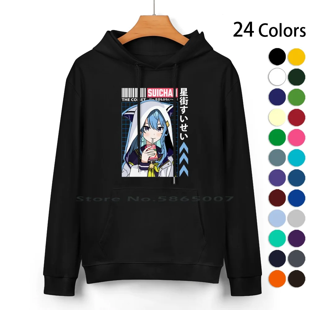 

Hololive Hoshimachi Suisei With Hoodie Pure Cotton Hoodie Sweater 24 Colors Hololive Japan Hololive Jp Hololive Gen 0