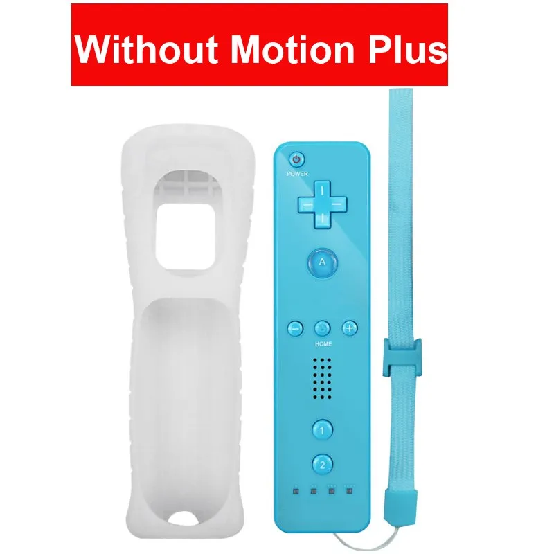 Wireless Remote Gamepad Controller Compatible Nintendo Wii Console Nunchuck Remote Control Joystick Joypad Optional Motion Plus 