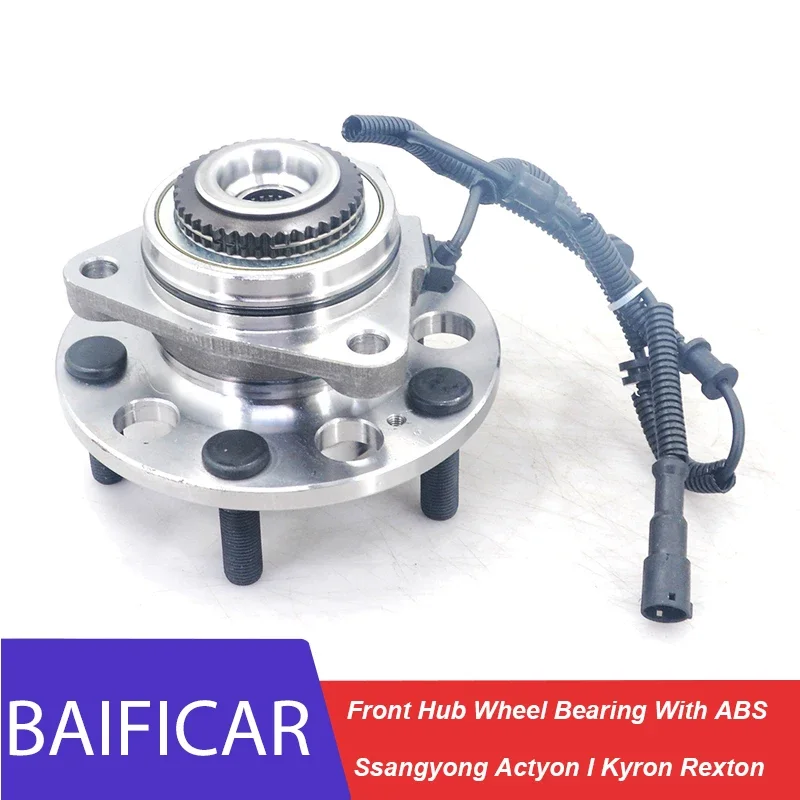 Baificar Front Hub Wheel Bearing With ABS 4142009403 4142009405 For Ssangyong Actyon I Kyron Rexton