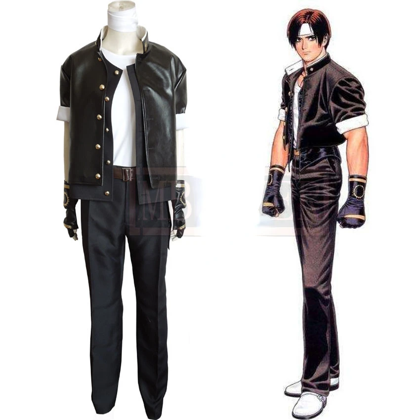 

KOF The King of Fighters Kyo Kusanagi Fighting Uniform Cosplay Costume Halloween Outfit Cosplay Costume Customize Any Size