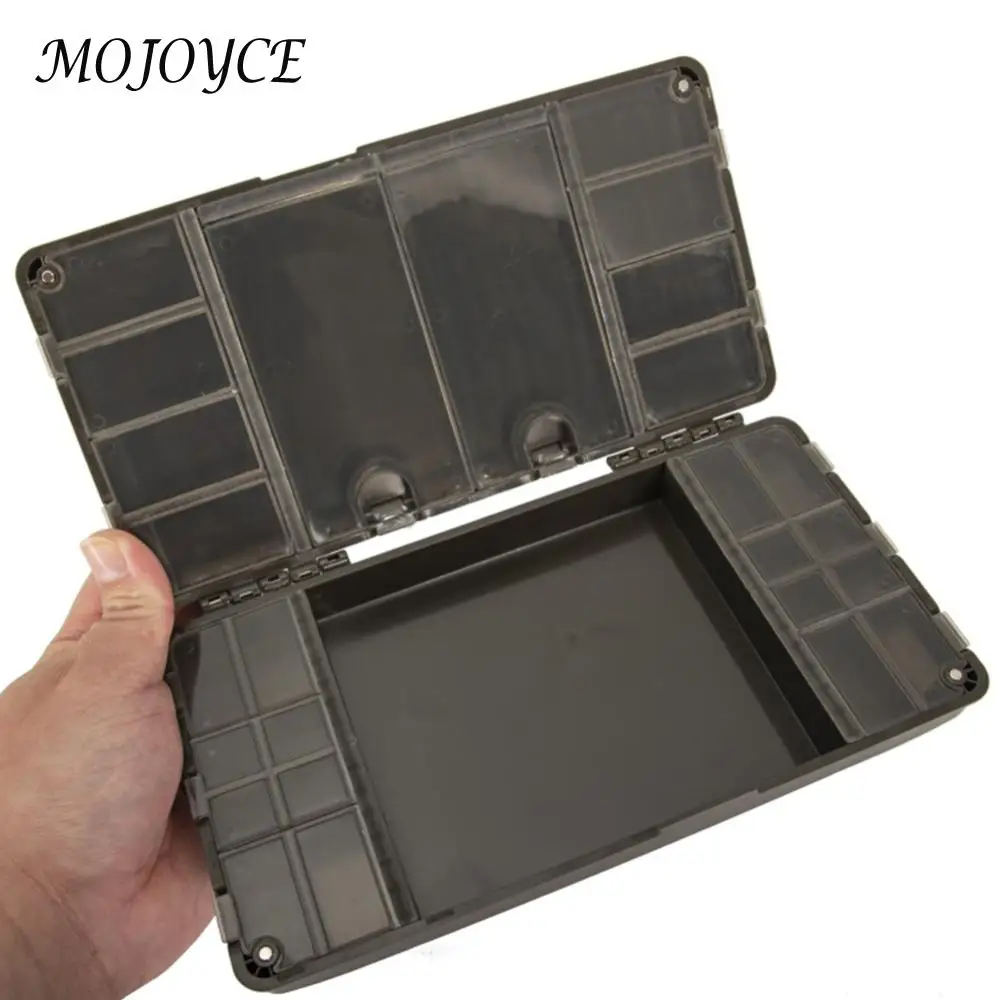 Fishing Tackle Storage Organizer Portable Fishing Accessories Box Magnetic Multipurpose Compartments Gear Accessories