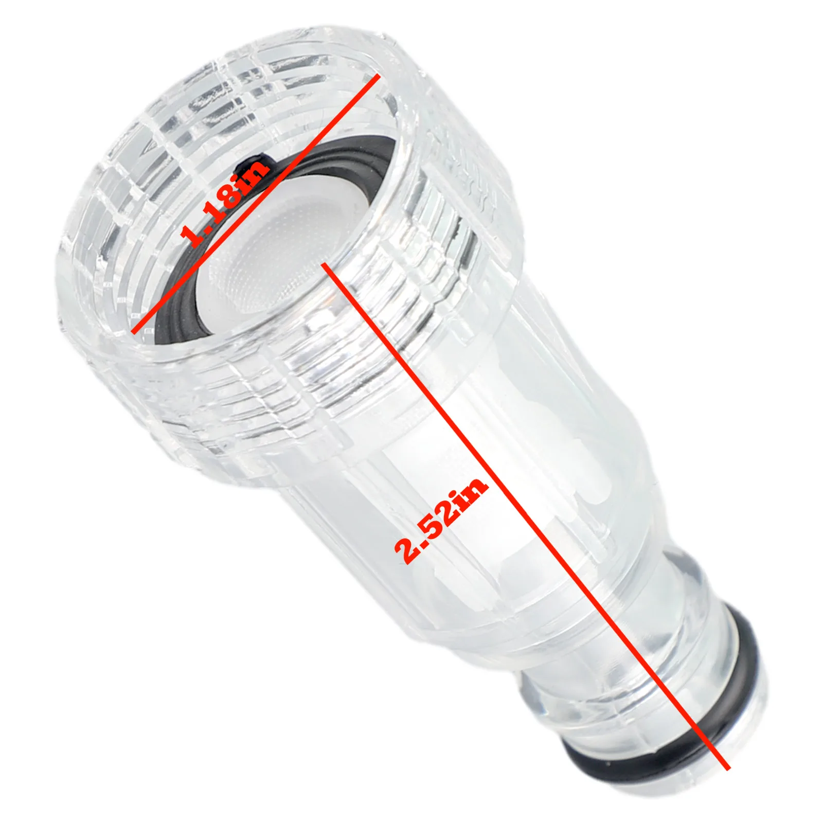 

2pcs High Pressure Connection Filters+4pcs Nets For Karcher K2-K7 Series Hose Pipe Fitting Nozzle Garden Machinery