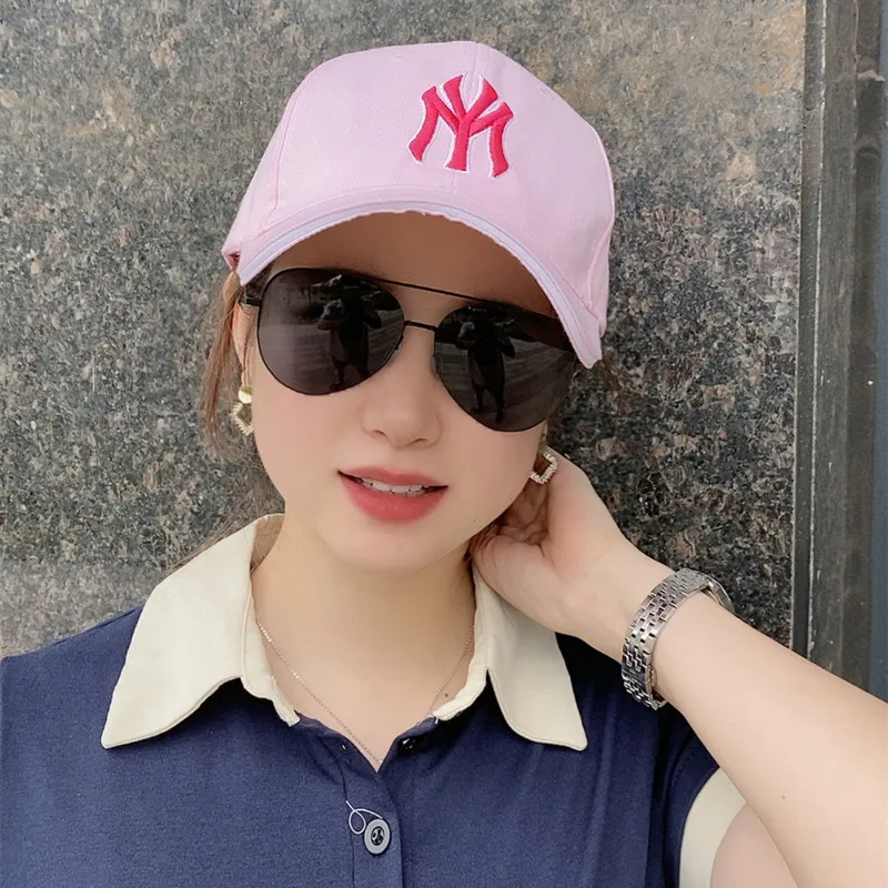 

Fashion Korean Letter MY Baseball Cap 3D Embroidery Dad Hat Men Women Summer Sun Visor Caps Fishing Hat Unisex-Teens Hip Hop Hat