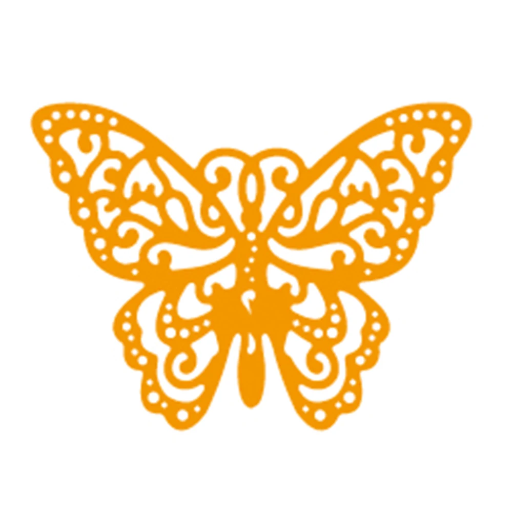 

6x4.5cm Butterfly Metal Cutting Dies for DIY Scrapbooking Album Paper Cards Decorative Crafts Embossing Die Cut Stencil Template