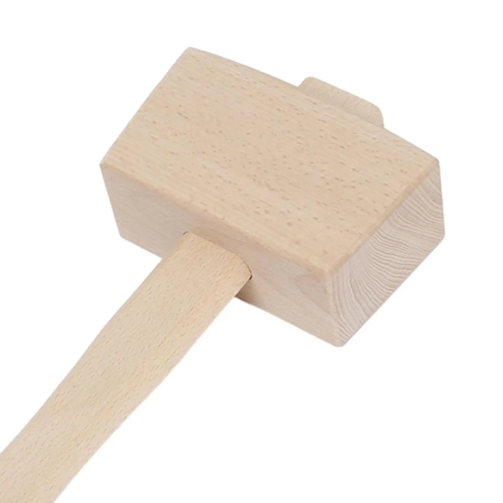Wooden Hammer Ice Mallet Woodworking Tool Multifunctional Kitchen Accessory Hand Tool Wooden Mallet for Kitchen Bar Party