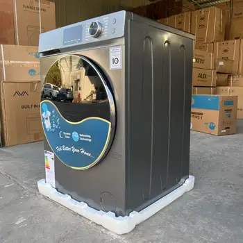 12kg Capacity Washing Machine Smart Control Panel 15-Minute Quick Steam Wash 1400 RPM Spin Speed Energy Efficiency Class A 1