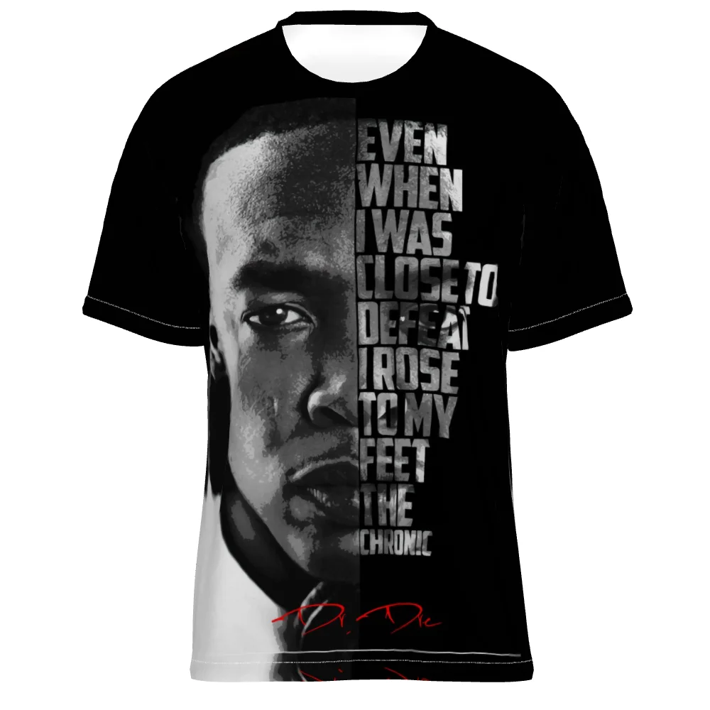 

Rapper Hip Hop Trend Graphic T-shirt Fashion High-quality Short Sleeve T-shirt Oversized Hip hop Streetwear Men's T-shirt