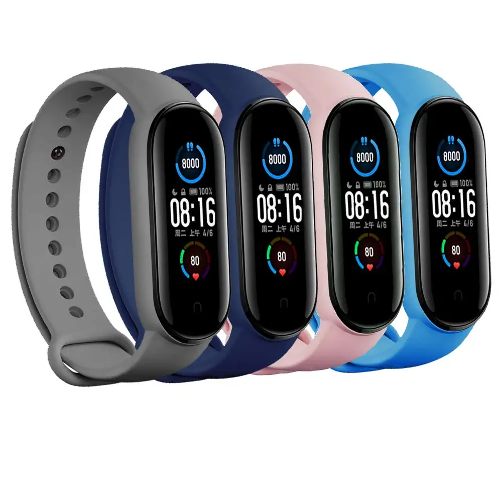 Silicone Wristband Strap for Smartwatches – Premium Accessory Bracelet