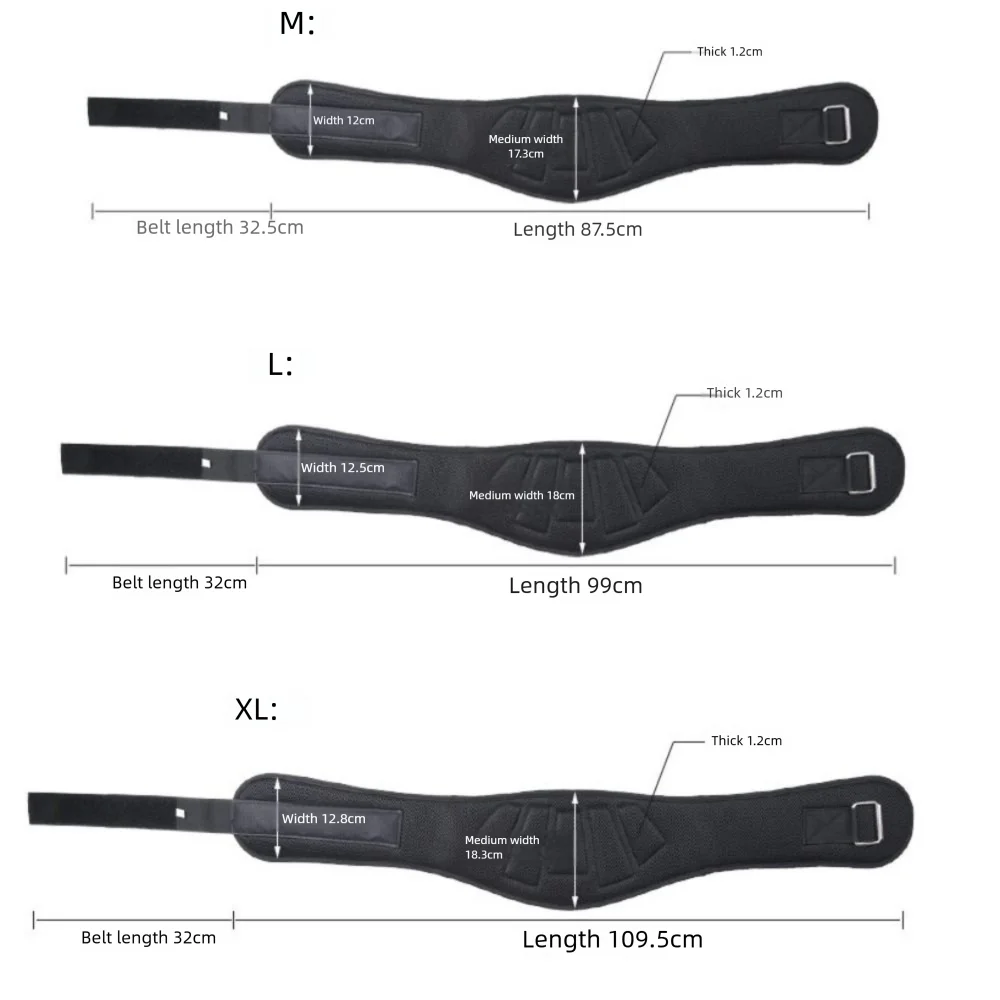 Sport Adjustable Fitness Belt Breathable Safe Weightlift Waist Support EVA Durable Workout Power Belt Gym Equipment