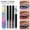 MLSMILE Multi-Color Pearl Eyeliner Liquid Flash Color Glitter Eyeshadow Waterproof Long-lasting non-smudgy Eyeliner 1