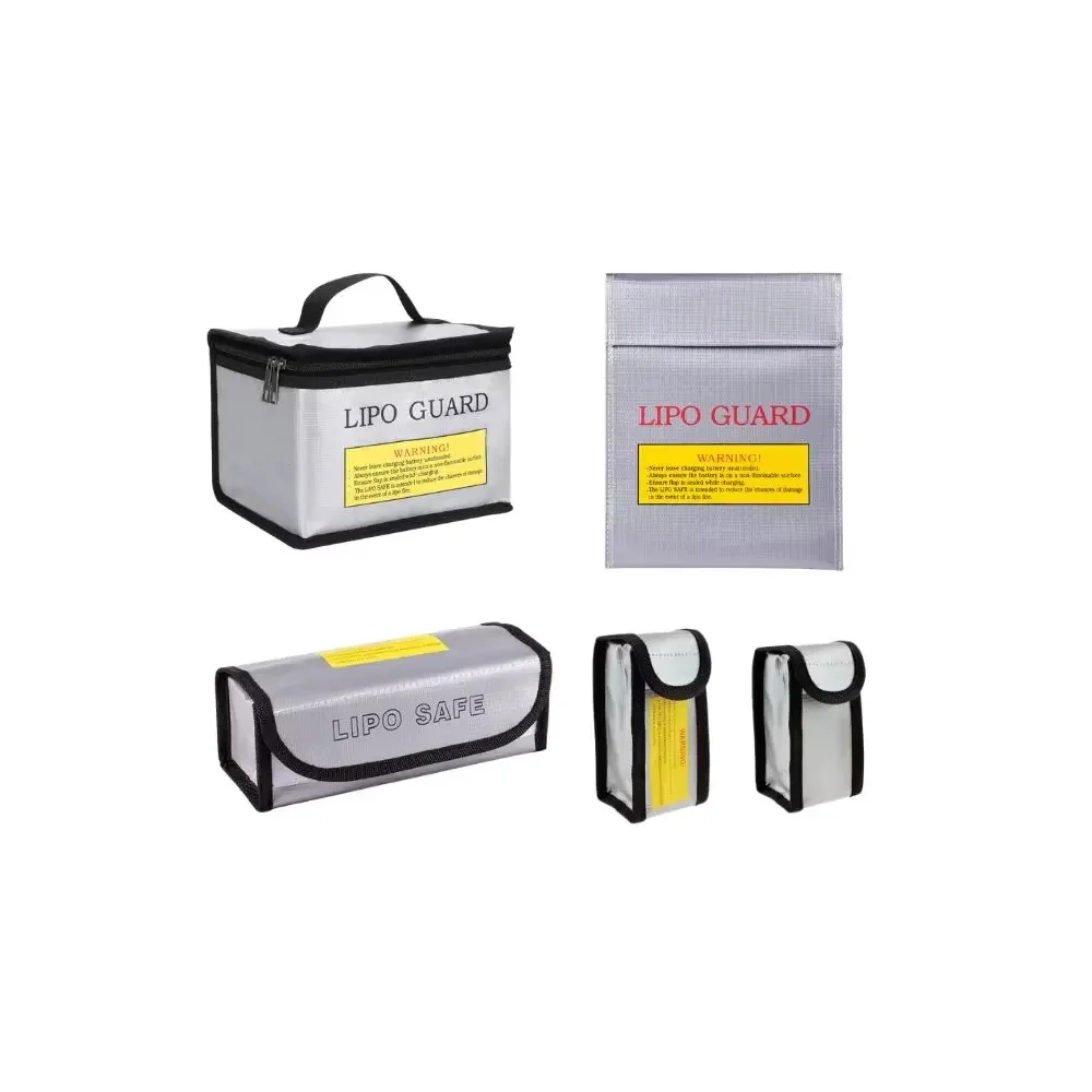 Sac de rangement anti-explosion pour batterie Lipo, charge sécurisée