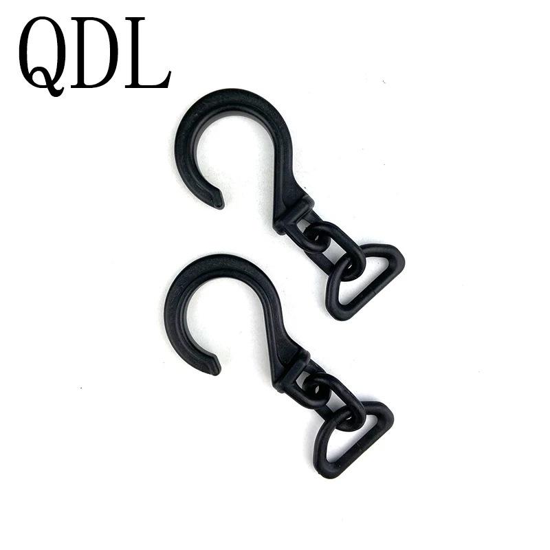 10 Pcs Heavy Duty Backpack Accessories Plastic Swivel Snap Hook