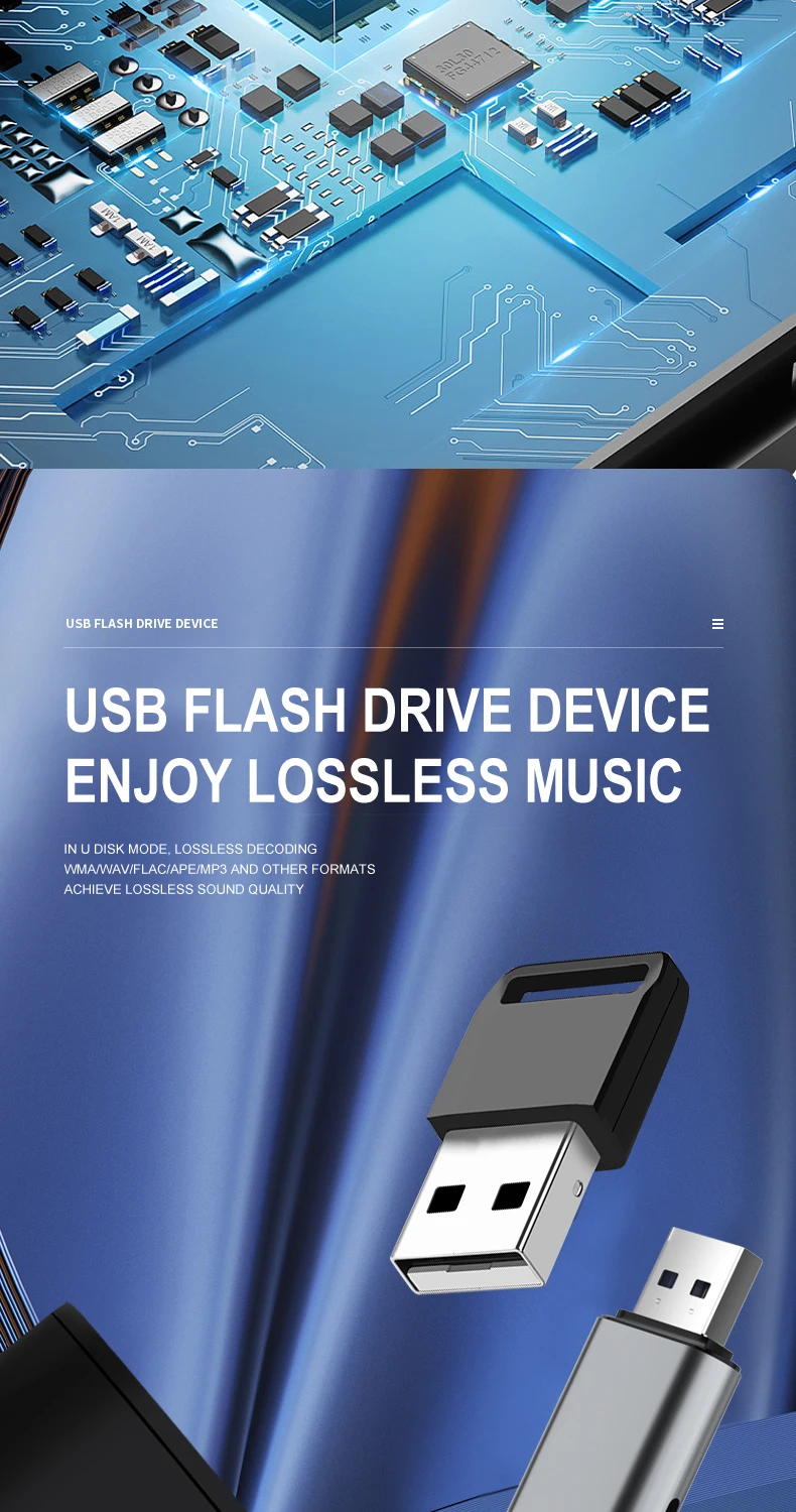NFC Bluetooth 5.3 Audio Receiver 3.5mm AUX R/L RCA Stereo HIFI Music Wireless Ad
