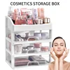 Drawer Makeup Organizer Cosmetic Storage Box Jewelry Container Box Dressing Table Storage Rack Multi-layer Desktop Organizer 1