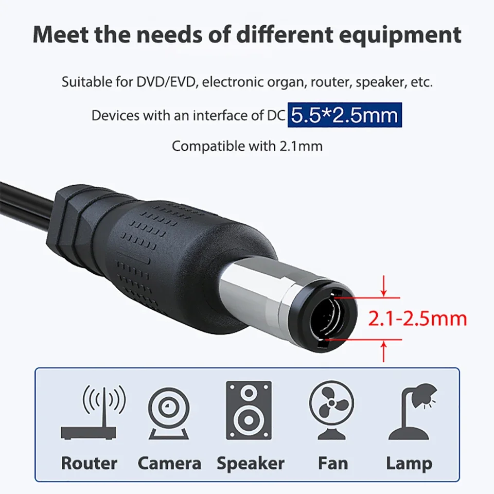 Ac 100-240v Dc 12v 1A 2A 3A Universal Power Adapter Massager LED lamp with power supply security monitoring switch power supply