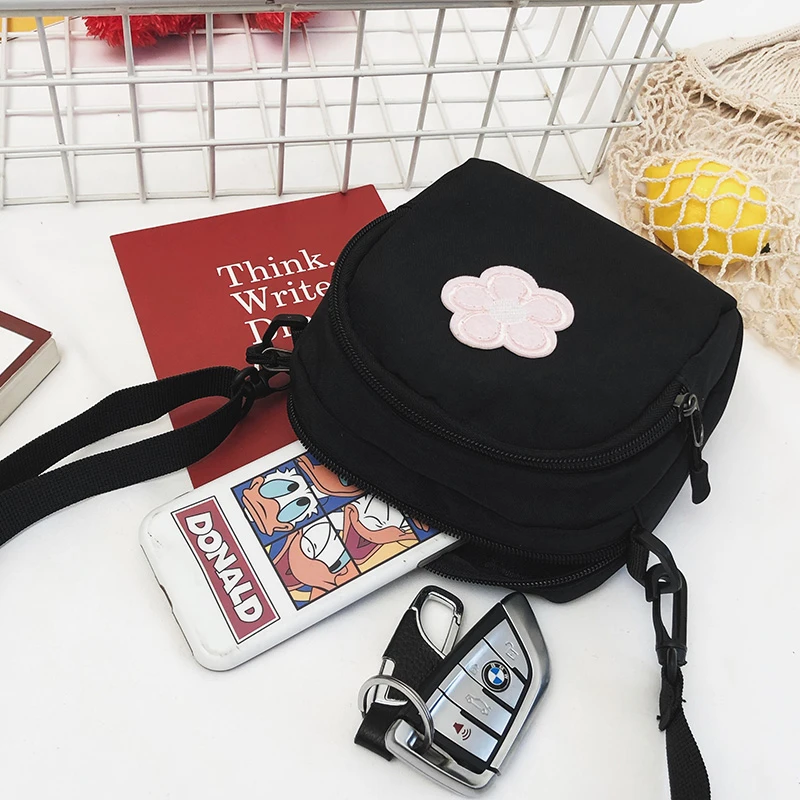 flower messenger bag