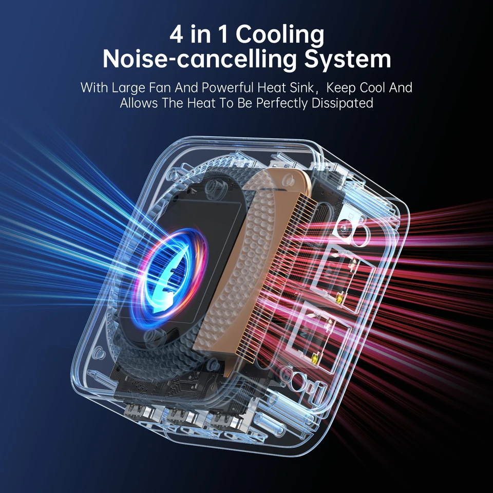 ACEMAGIC T8 Plus Mini PC 12th Gen N95 12GB LPDDR5 256GB SSD Win 11