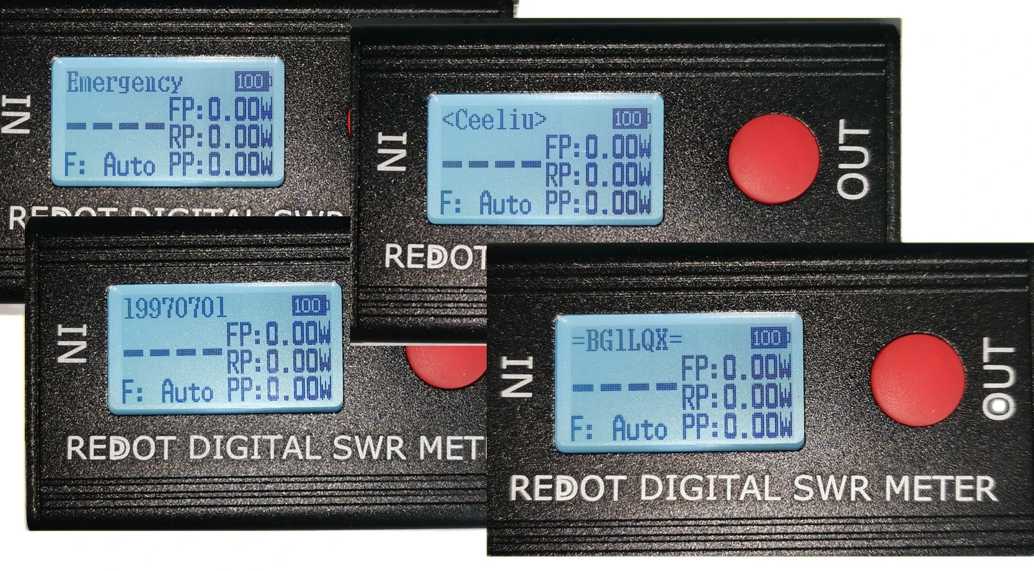 Digital SWR Meter SWR Power Meter 120W FMB VHF UHF80-999MHz Standing-wave Ratio 1.00-99.9 Support DMR Walkie Talkie power meter