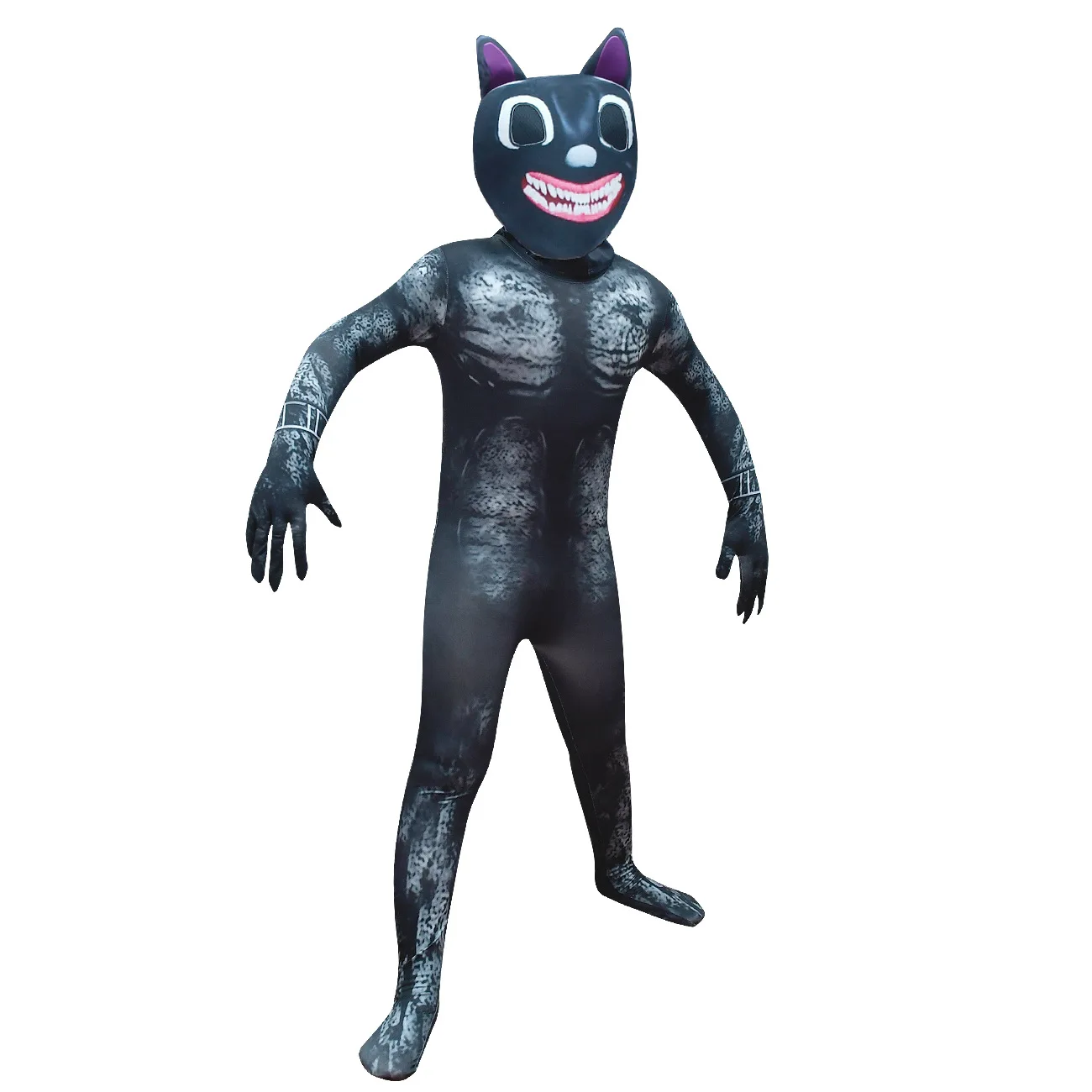 Fantasia Halloween Costume For Kid Anime Black Cat Cosplay Boy