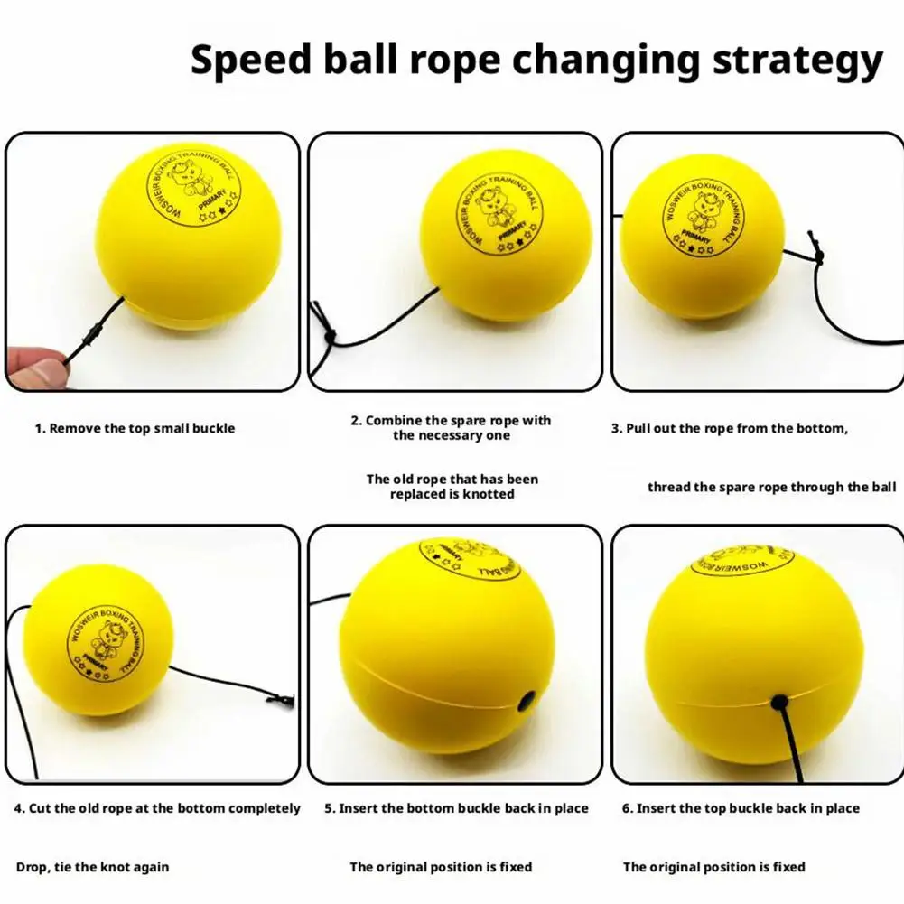 Boxing Reflex Ball With Head Band Fighting Speed Training Punch Ball Muay MMA Exercise Kid Adults Home Equipment