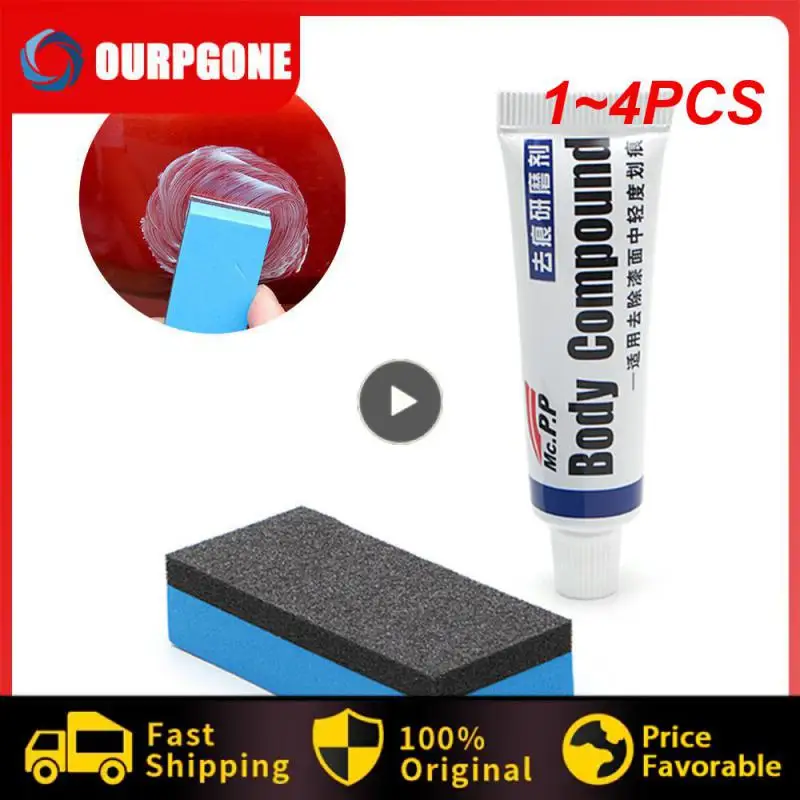 

1~4PCS Car Scratch Remover for Autos Paint Scratch Care Auto Car Care Polishing and Polishing Paste Car Paint