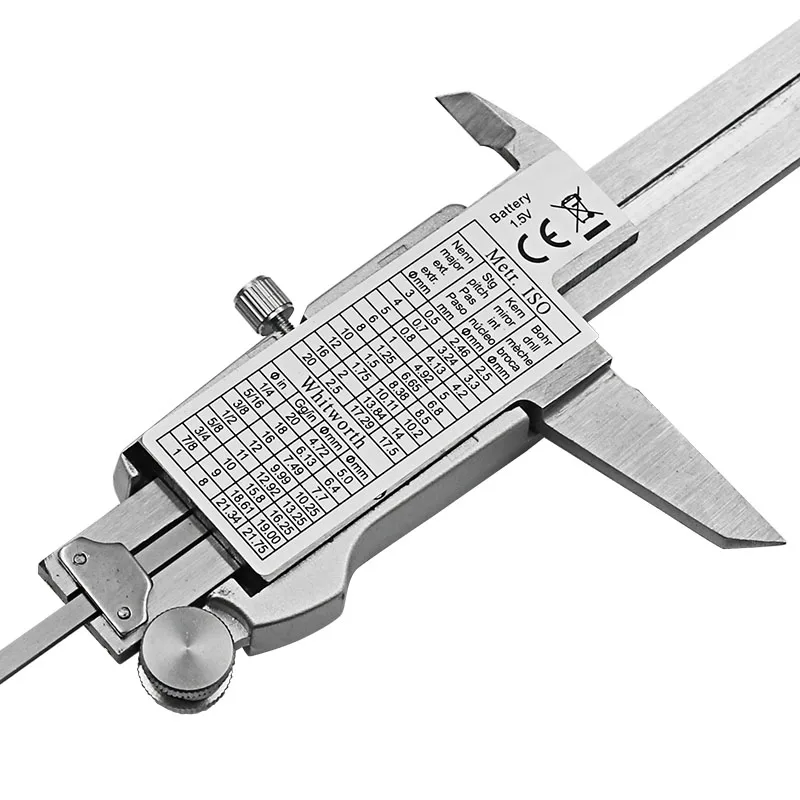 ߰ſ Ǹ   η ƿ  Ķ۽ 6 150mm messschiebe Paquimetro   Ͼ Ķ۽