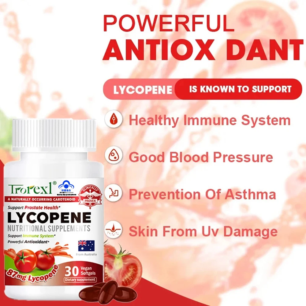 Trorexl 30 capsules/bottle Lycopene capsules Prostate Treatment Improve Immunity and Urinary Tract Health