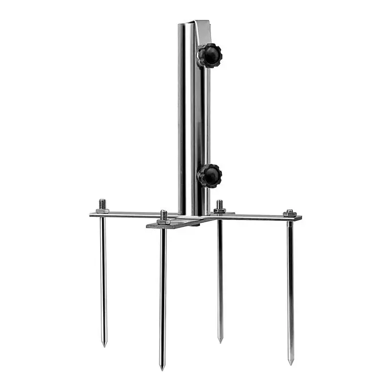 

Металлическая подставка для зонта, многофункциональный съемный зонтик для пляжа, газона, сада