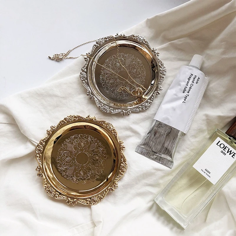 Shell Ceramic Trays Decorative Jewelry Trays Nordic Breakfast Plate Snack Fruit Dishes Jewelry Tray Container Desktop Ornament