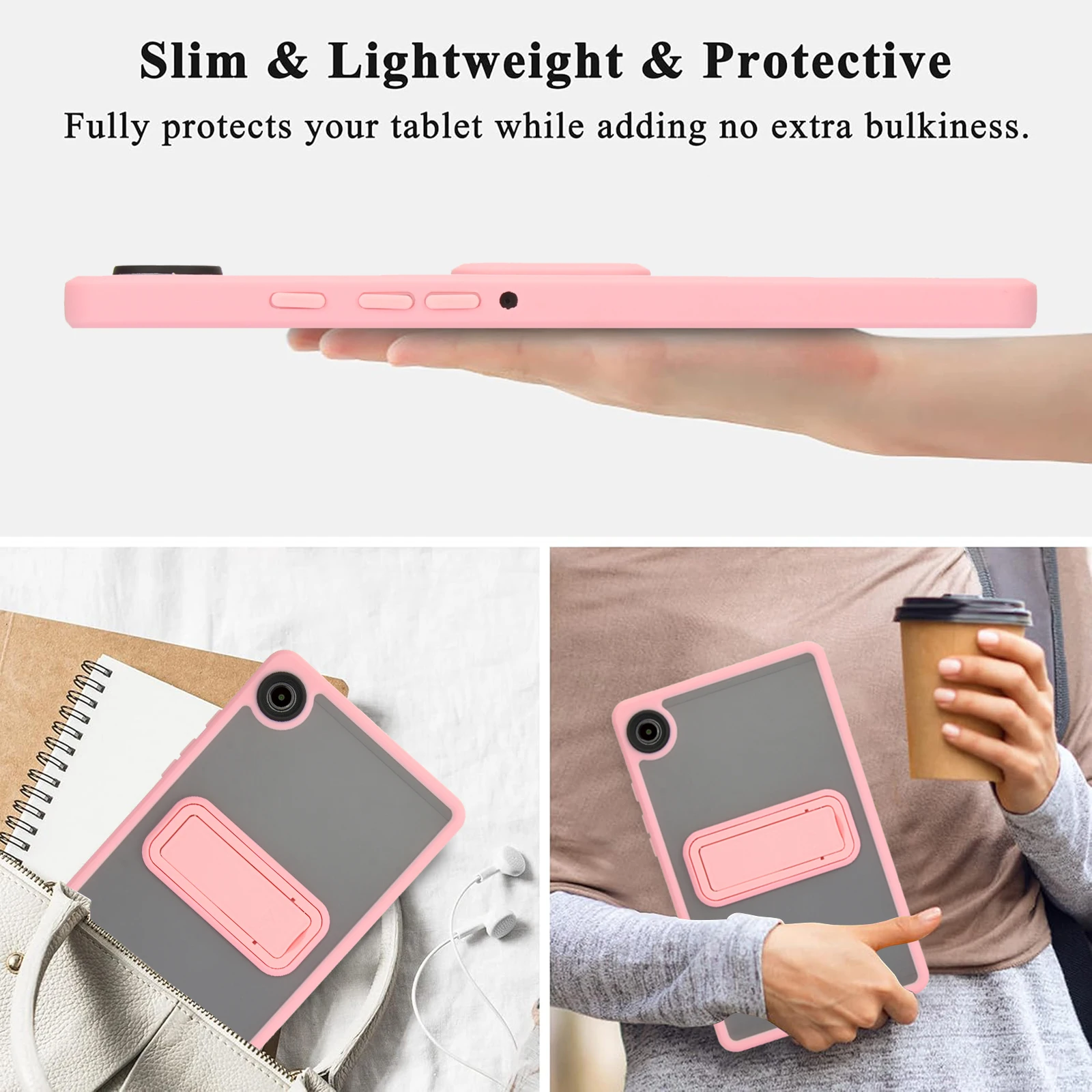 Durable Hard PC+TPU Stand Tablet Case