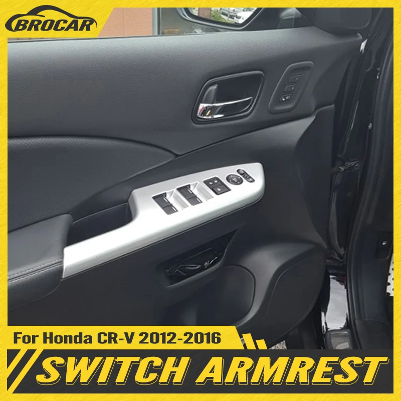 

Фоторамка для Honda Высокое качество ABS Matte CRV 2012-2016