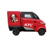 2022 New Arrival EEC COC Electrical Mini Four Wheel Car Fast Food Post Car 4 Wheel