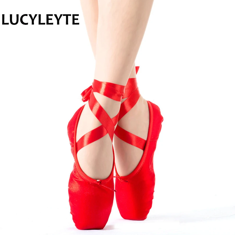 Maat 28-43 Lucyleyte Hoge Kwaliteit Dames Geavanceerde Ballet Pointe Dans  Schoenen Met Linten Schoenen Vrouw Zapatos De Baile sneakers - AliExpress  sport \u0026 Entertainment