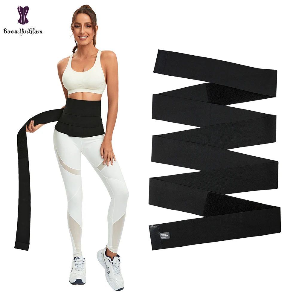4m Bandage Wrap Waist Trainer For Women Lower Belly Fat Waist Wraps For