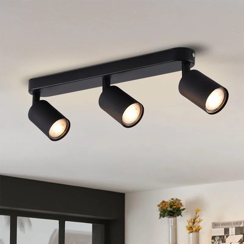 Description Picture 2 of itemLED Wall Lamp GU10 ChandelierCeiling Lamp Bedside Study Book Wall Mounted Spotlight Living Room Indoor Lighting Decor Track